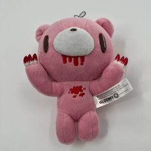 Great Eastern Entertainment Gloomy Bear Pink Bloody Plush Claws 8”